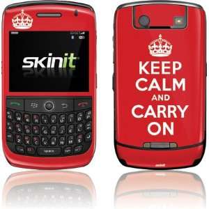  Keep Calm and Carry On skin for BlackBerry Curve 8900 