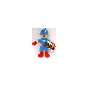  Captain America Plush Tug Toy with Squeaker