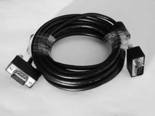 25FT VGA SVGA MALE TO MALE MONITOR COMPUTER CABLE 7.5M  