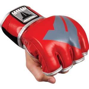 Throwdown MMA Competition Fight Gloves, RD/SV, REG  Sports 