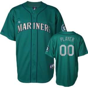  Seattle Mariners Majestic  Any Player  Alternate Green 