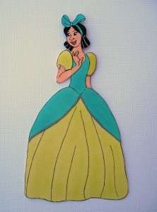 Cinderella Stepsister Drizella Handmade Paper Piecing  