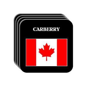  Canada   CARBERRY Set of 4 Mini Mousepad Coasters 