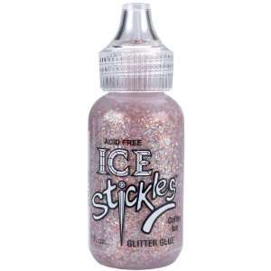  Ice Stickles Glitter Glue 1 Ounce Coffee Ice