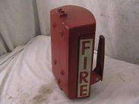Vintage Fire Police Emergency Telephone Call Box  