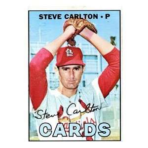  Steve Carlton Unsigned 1967 Topps Card