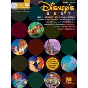 Disneys Best for Male Singers   Pro Vocal   BK+CD  