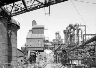 Cambria Steel Company Blast Furnace Johnstown PA  