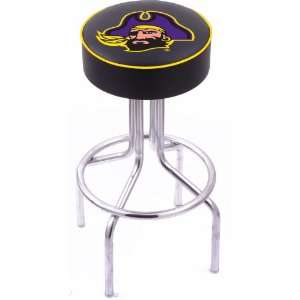  East Carolina University Steel Stool with 4 Logo Seat 