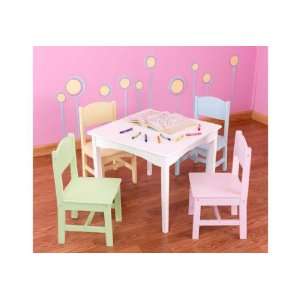  East Coast Table & Pastel Chairs