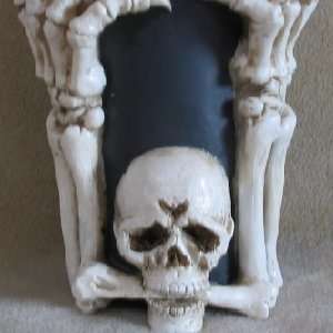  Skull and Bones Smoking Incense Bottle Health & Personal 