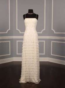 Jenny Packham Camille Ivory Beaded Chantilly Lace Couture Bridal 