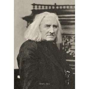  Liszt in his 75th Year 12x18 Giclee on canvas