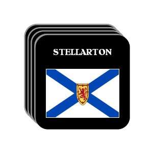  Nova Scotia   STELLARTON Set of 4 Mini Mousepad Coasters 