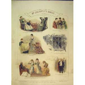    1889 Gologhtly Dance Amusements Country Party Women