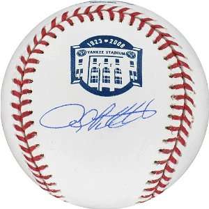  Andy Pettitte Signed Baseball   Yankee Stadium Final 