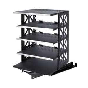   Pull out Steel Rack System (Black) ST ROTR Musical Instruments