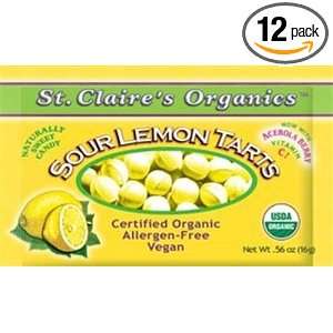 St. Claires Lemon Tarts, .56 Ounce (Pack of 12)  Grocery 