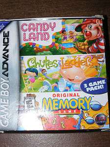 Candy Land / Chutes and Ladders / Original Memory Game Nintendo Game 