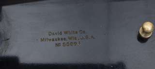 Vintage David White Level No. 55693 Survey Surveyor Transit  