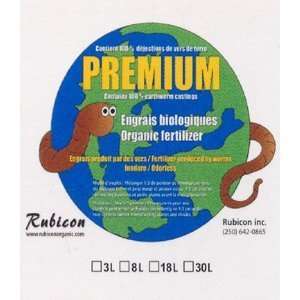  Rubicon Premium Worm Castings 18L Patio, Lawn & Garden