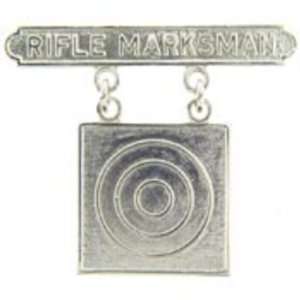  U.S.M.C. Rifle Marksman Badge 1 3/4 Arts, Crafts 
