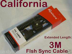   Shoe Flash Sync Cable Cord Speedlight Canon EOS Digital Rebel  