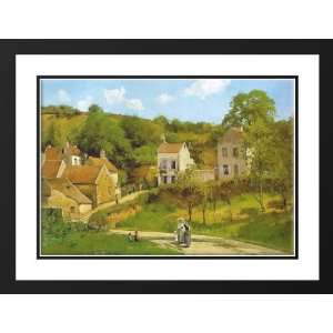  Pissarro, Camille 38x28 Framed and Double Matted The 