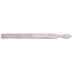 Starrett 270 7/16 Inch by 6 1/4 Inch Taper Gage Inch and Millimeter 