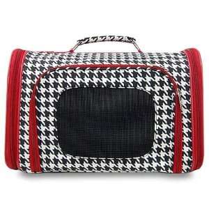  Red Houndstooth Pet Cat Dog Carrier   14 Small Pet 