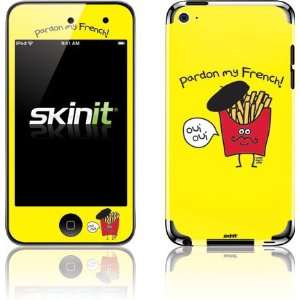   Pardon My French Vinyl Skin for iPod Touch (4th Gen) Electronics