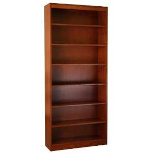    84 Straight Edge Wood Veneer Bookcase HFA240