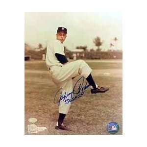 MLB Dodgers Johnny Podres # 22. Autographed Plaque  Sports 