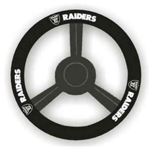  Oakland Raiders NFL Leather Steering Wheel Cover 