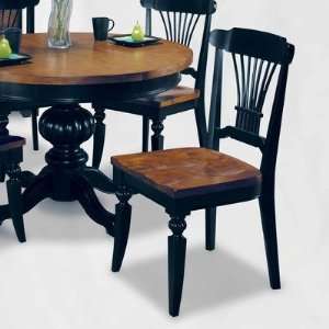  ColorTime Cafe Bienville Dining Chair in Pirate Black [Set 