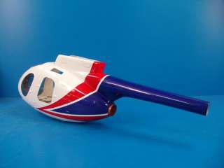   450 Scale Fuselage 500e Helicopter Body R/C RC MD Hughes Balsa  