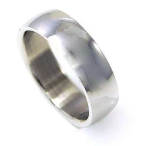  Stainless Steel Basic Size 9 Mens Wedding Ring Jewelry