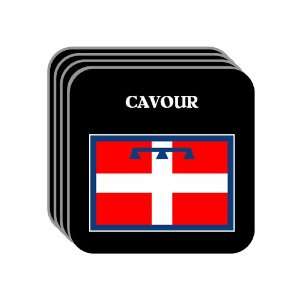   Region, Piedmont (Piemonte)   CAVOUR Set of 4 Mini Mousepad Coasters