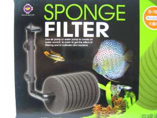 SPONGE FILTER 150gal   pump air Biological Media fish  