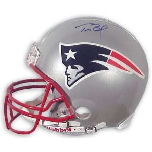  Tom Brady New England Patriots Autographed Pro Helmet 