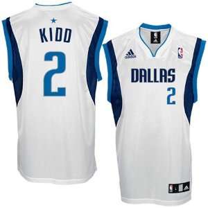  Adidas Dallas Mavericks Jason Kidd Replica Home Jersey 