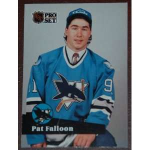  1991 Pro Set Insert #CC3 Pat Falloon San Jose Sharks 