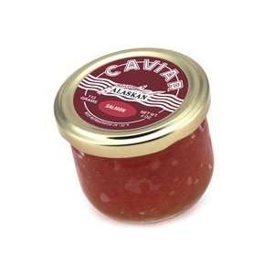 Alaskan Salmon Roe Caviar 4 oz.  Grocery & Gourmet Food