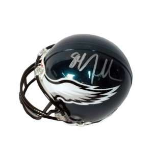 Freddie Mitchell Hand Signed Eagles Mini Helmet  Sports 