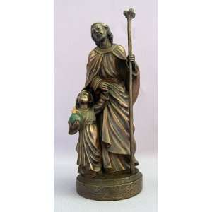  St. Joseph & Child Bronzed Statue   7