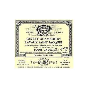   Louis Jadot Gevrey chambertin 1er Cru Lavaux St. Jacques 2007 750ML