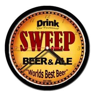  SWEEP beer and ale cerveza wall clock 