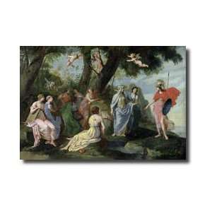  Minerva With The Muses Giclee Print