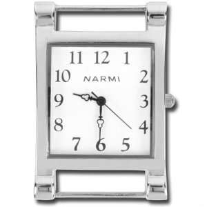  1 1/4 Inch Silver Square Watch Face Arts, Crafts & Sewing