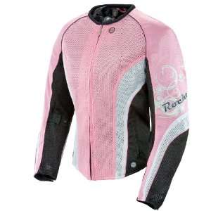  Joe Rocket Ladies Cleo 2.0 Motorcycle Jacket pink/black 